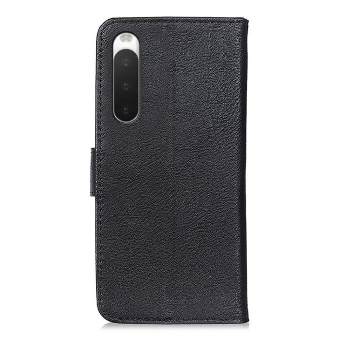 Bild 3, KHAZNEH KHAZNEH Sony Xperia 10 IV Fodral Läder Svart - Teknikhallen.se