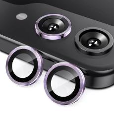 ENKAY ENKAY Galaxy Z Flip 6 Linsskydd H&auml;rdat Glas Lila - Teknikhallen.se