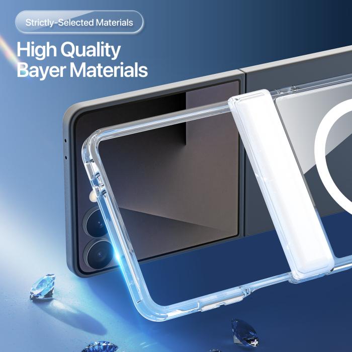 Bild 6, DUX DUCIS DUX DUCIS Samsung Galaxy Z Flip 8 Skal MagSafe Clin Series - Teknikhallen.se