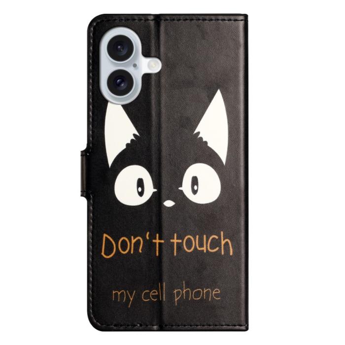 Bild 5,  iPhone 16 Plus Fodral Med Tryck Dont Touch Katt - Teknikhallen.se