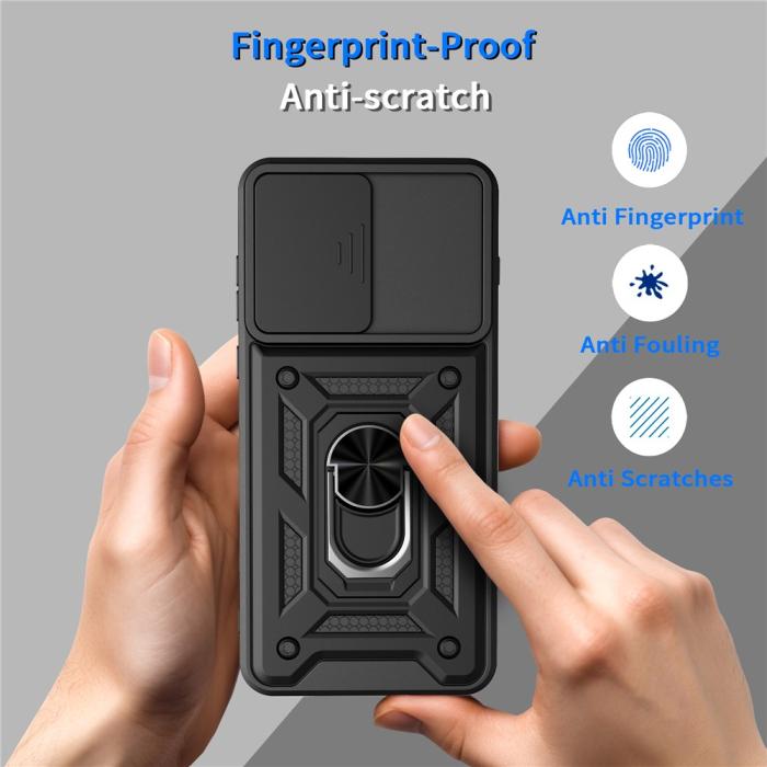 Bild 3,  OnePlus 15R Skal CamShield Ring Hybrid Guld - Teknikhallen.se
