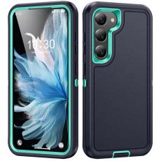  Galaxy S25 Plus / S24 Plus Skal Xtreme Shockproof Svart/Cyan - Teknikhallen.se