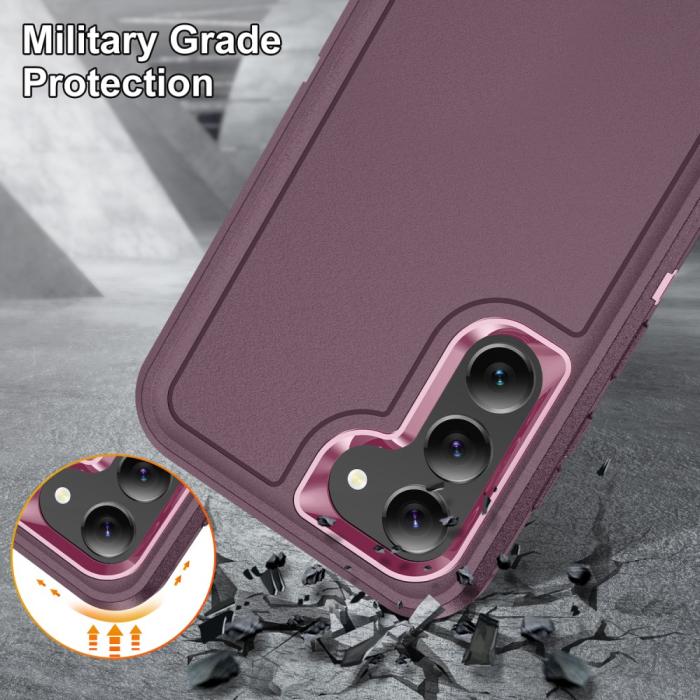 Bild 5,  Galaxy S25 Plus / S24 Plus Skal Xtreme Shockproof Lila/Rosa - Teknikhallen.se