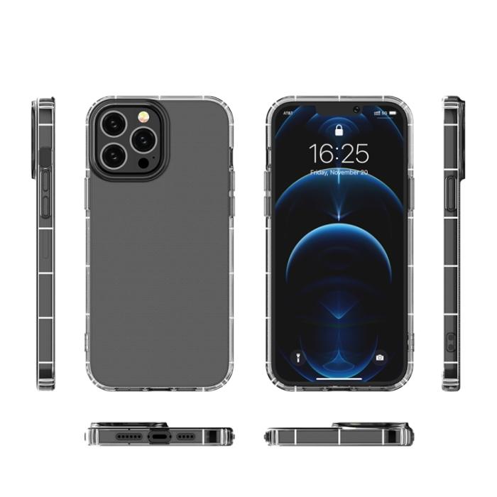 Bild 5,  iPhone 14 Pro Skal Shockproof TPU Transparent - Teknikhallen.se