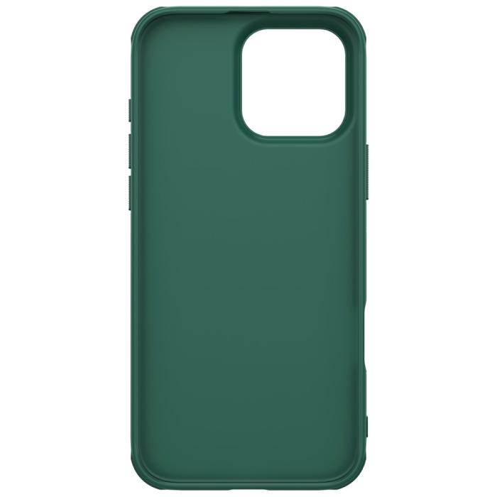 Bild 6, NILLKIN NILLKIN iPhone 16 Pro Max Skal Frosted Shield Pro Grön - Teknikhallen.se