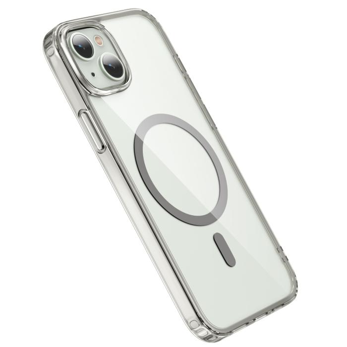 Bild 3, ColorPop ColorPop iPhone 15 Plus Skal CH MagSafe Transparent/Titanium - Teknikhallen.se
