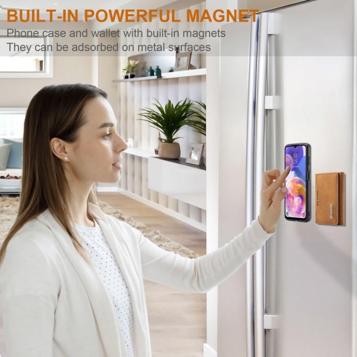 Bild 5, DG.MING DG.MING Galaxy A23 5G Skal 2in1 Magnetisk Avtagbart Kortfack - Teknikhallen.se
