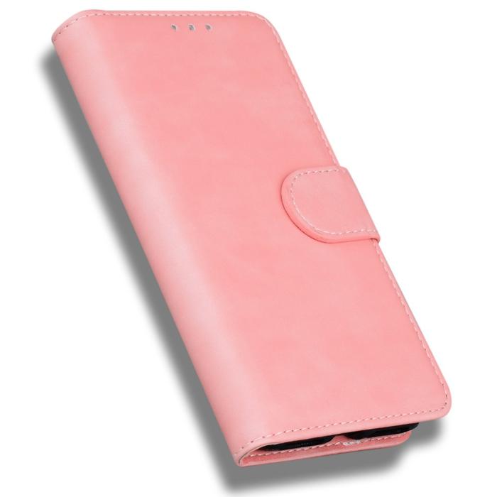 Bild 5,  Samsung Galaxy S23 Ultra Fodral Läder Rosa - Teknikhallen.se