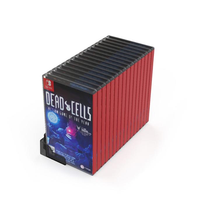 Bild 5,  Nintendo Switch Lite/OLED Spelhållare / Förvaringsbox Svart - Teknikhallen.se