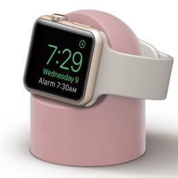  Apple Watch Silikon Stativ Ljus Rosa - Teknikhallen.se