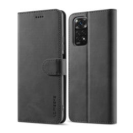 LC.IMEEKE LC.IMEEKE Xiaomi Redmi Note 11 Pro 5G Fodral Läder Svart - Teknikhallen.se