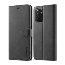 LC.IMEEKE LC.IMEEKE Xiaomi Redmi Note 11 Pro 5G Fodral L&auml;der Svart - Teknikhallen.se