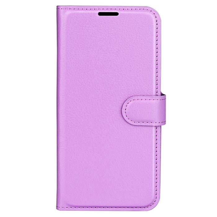 Bild 5,  Xiaomi Redmi 13C 4G Fodral Litchi Läder Lila - Teknikhallen.se