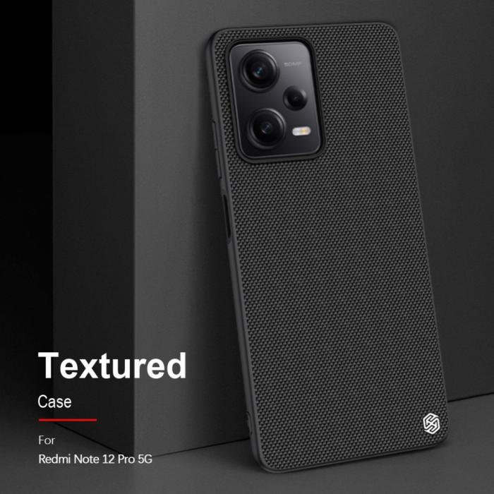 Bild 4, NILLKIN NILLKIN Xiaomi Redmi Note 12 Pro 5G Skal Nylon Hybrid Svart - Teknikhallen.se