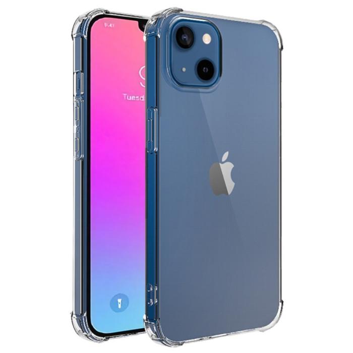 Bild 2,  iPhone 15 Plus Skal Shockproof TPU Transparent - Teknikhallen.se