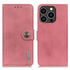 KHAZNEH KHAZNEH iPhone 16 Pro Max Fodral L&auml;der Rosa - Teknikhallen.se