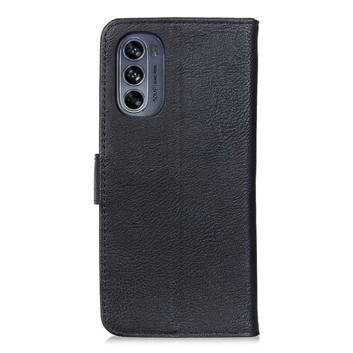 Bild 3, KHAZNEH KHAZNEH Motorola Moto G62 5G Fodral Läder Svart - Teknikhallen.se