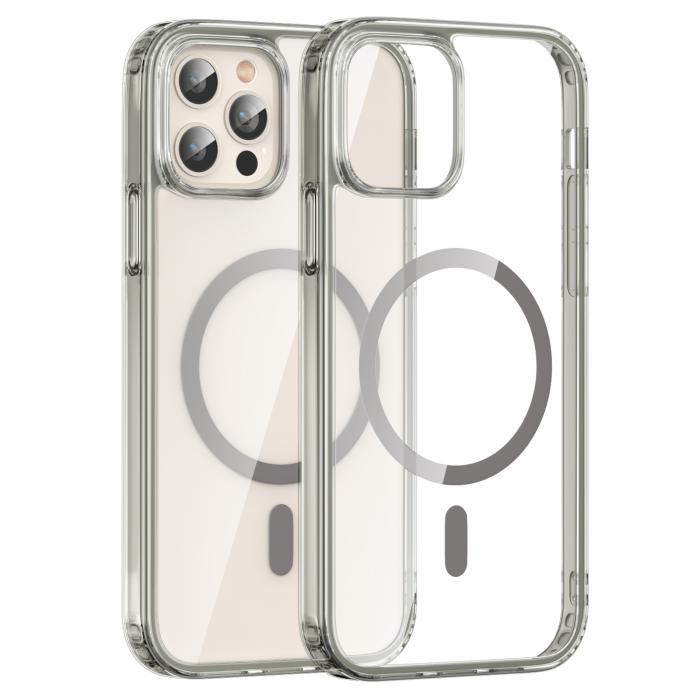 Bild 2, ColorPop ColorPop iPhone 12 Pro Max Skal CH MagSafe Transparent/Titanium - Teknikhallen.se
