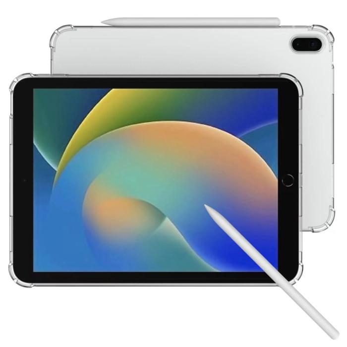 Bild 2,  iPad 11 2025 / 10.9 2022 Skal Shockproof TPU Transparent - Teknikhallen.se