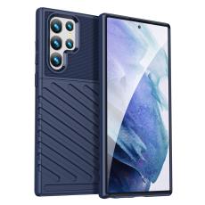  Samsung Galaxy S23 Ultra Skal Twill Textur Bl&aring; - Teknikhallen.se