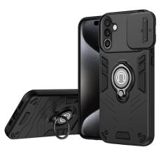  Samsung Galaxy A27 5G Skal Camshield Kickstand Svart - Teknikhallen.se