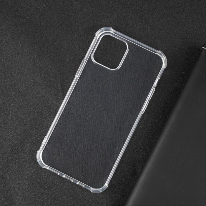 Bild 5,  iPhone 15 Plus Skal Shockproof TPU Transparent - Teknikhallen.se