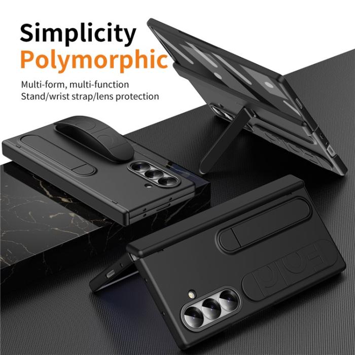 Bild 4,  Samsung Galaxy Z Fold 7 Skal Kickstand Svart - Teknikhallen.se