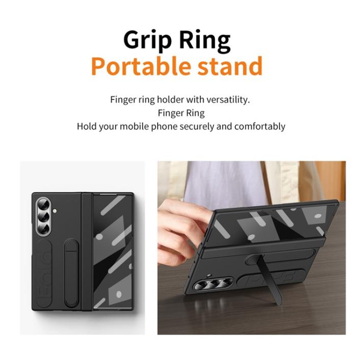 Bild 6,  Samsung Galaxy Z Fold 7 Skal Kickstand Svart - Teknikhallen.se