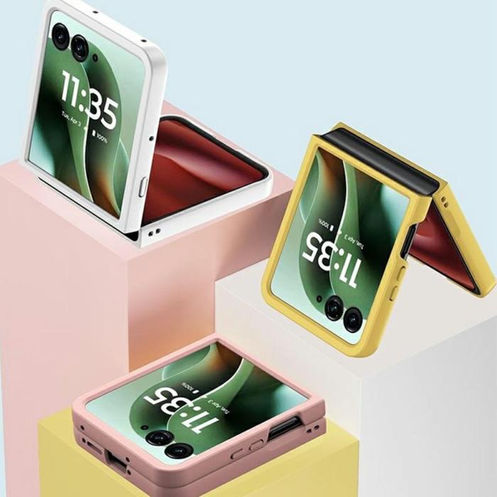 Bild 2,  Motorola Razr 60 Ultra Skal Skin Touch Grön - Teknikhallen.se