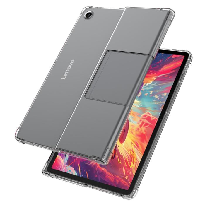 Bild 2,  Lenovo Tab Plus Skal TPU Shockproof Transparent - Teknikhallen.se