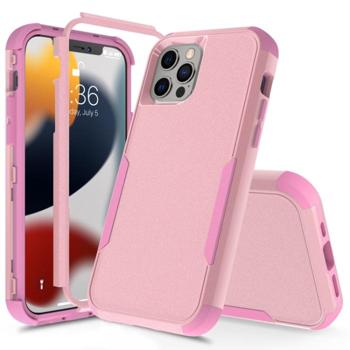 Bild 2,  iPhone 14 Pro Max Skal Shockproof Hybrid Rosa - Teknikhallen.se