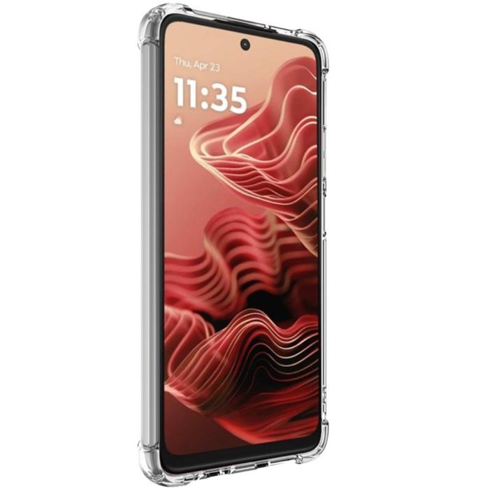 Bild 5, IMAK IMAK Motorola Moto G35 5G Skal Shockproof Transparent - Teknikhallen.se