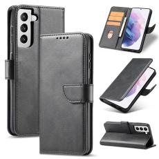  Samsung Galaxy S21 - Pl&aring;nboksfodral - Svart - Teknikhallen.se