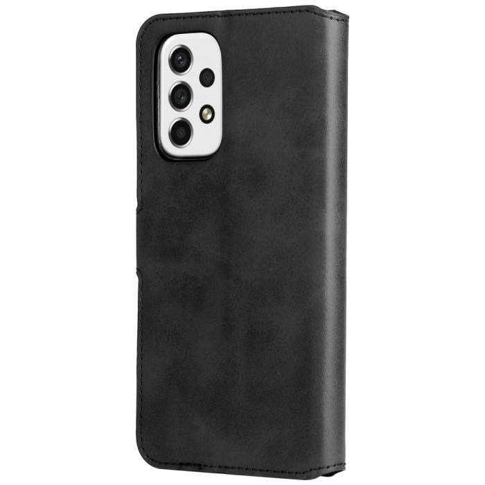 Bild 3,  Samsung Galaxy A53 5G Fodral Solid Läder Svart - Teknikhallen.se