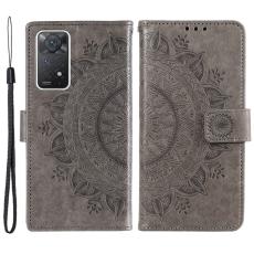  Xiaomi Redmi Note 11 Pro 5G Fodral Mandala L&auml;der Gr&aring; - Teknikhallen.se