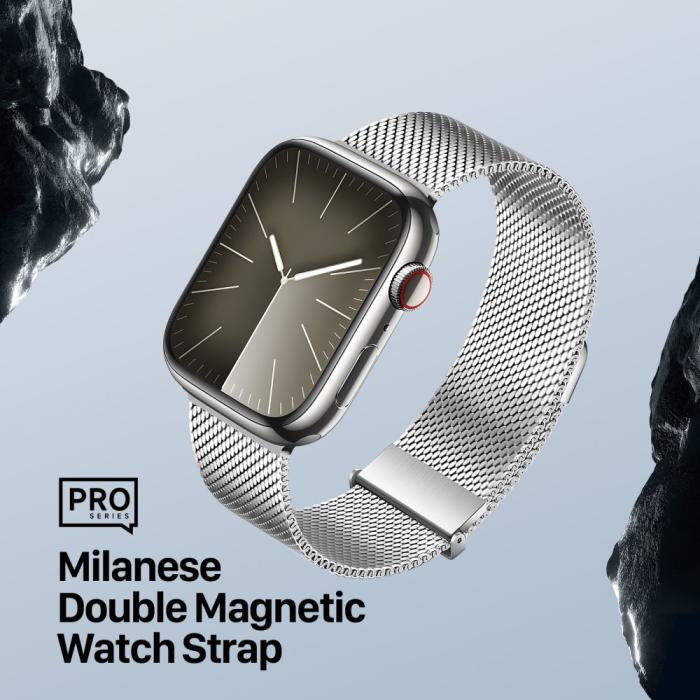 Bild 2, DUX DUCIS DUX DUCIS Apple Watch 38/40/41/42 mm Armband Milanese Pro Series - Teknikhallen.se