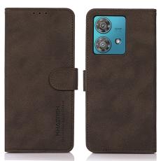 KHAZNEH KHAZNEH Motorola Moto G84 5G Fodral Retro L&auml;der Brun - Teknikhallen.se