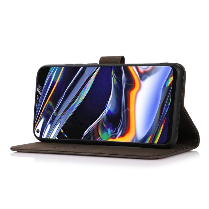 Bild 2, KHAZNEH KHAZNEH Motorola Moto G84 5G Fodral Retro Läder Brun - Teknikhallen.se