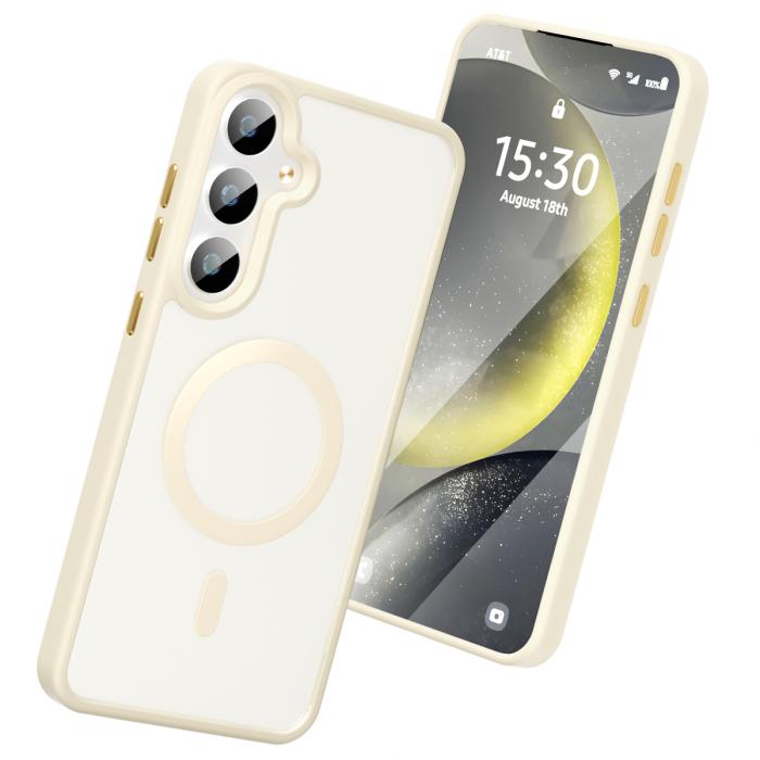 Bild 3, ColorPop ColorPop Galaxy S24 Plus Skal CH MagSafe Matt Off White - Teknikhallen.se