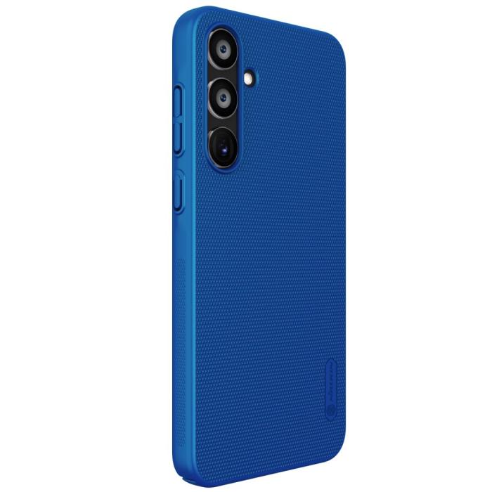 Bild 3, NILLKIN NILLKIN Galaxy A35 5G Skal Frosted Shield Pro Matt Blå - Teknikhallen.se