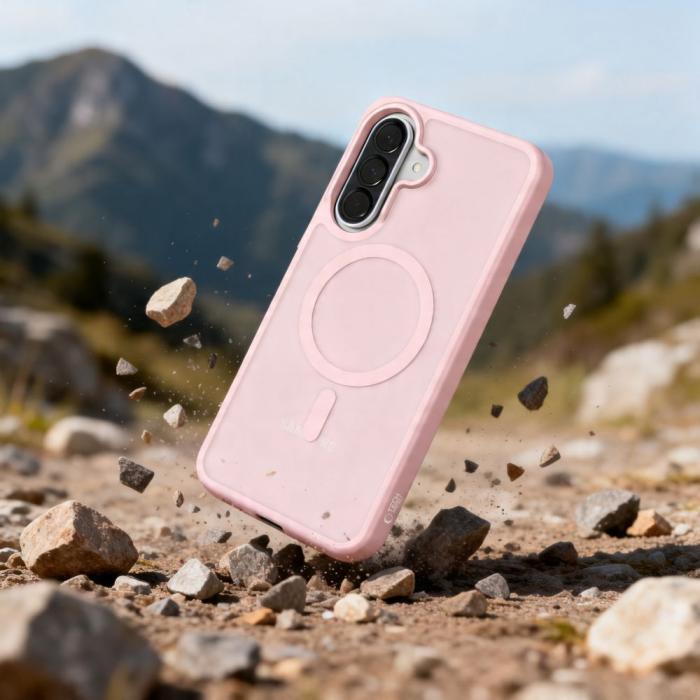 Bild 4, Tech-Protect Tech-Protect Galaxy A37/A36/A56 Skal MagSafe MagMat Rosa - Teknikhallen.se