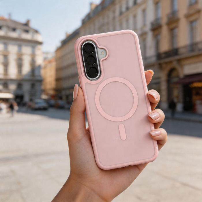Bild 5, Tech-Protect Tech-Protect Galaxy A37/A36/A56 Skal MagSafe MagMat Rosa - Teknikhallen.se