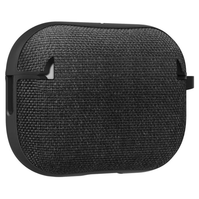 Bild 3, Spigen Spigen AirPods Pro 1/2 Fodral Urban Fit Svart - Teknikhallen.se