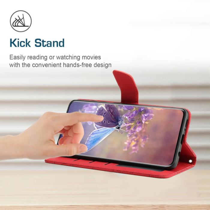 Bild 3,  Xiaomi 13T / 13T Pro Fodral Med Tryck Röd - Teknikhallen.se