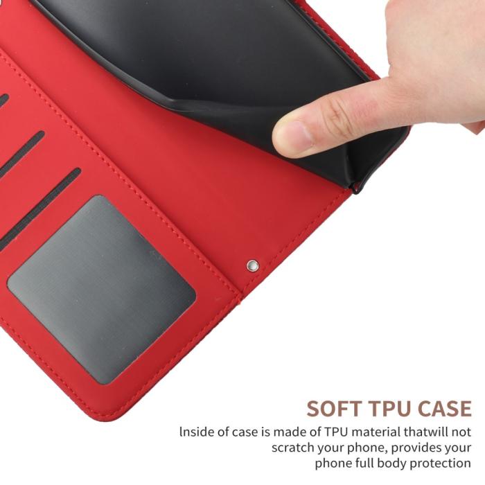 Bild 4,  Xiaomi 13T / 13T Pro Fodral Med Tryck Röd - Teknikhallen.se