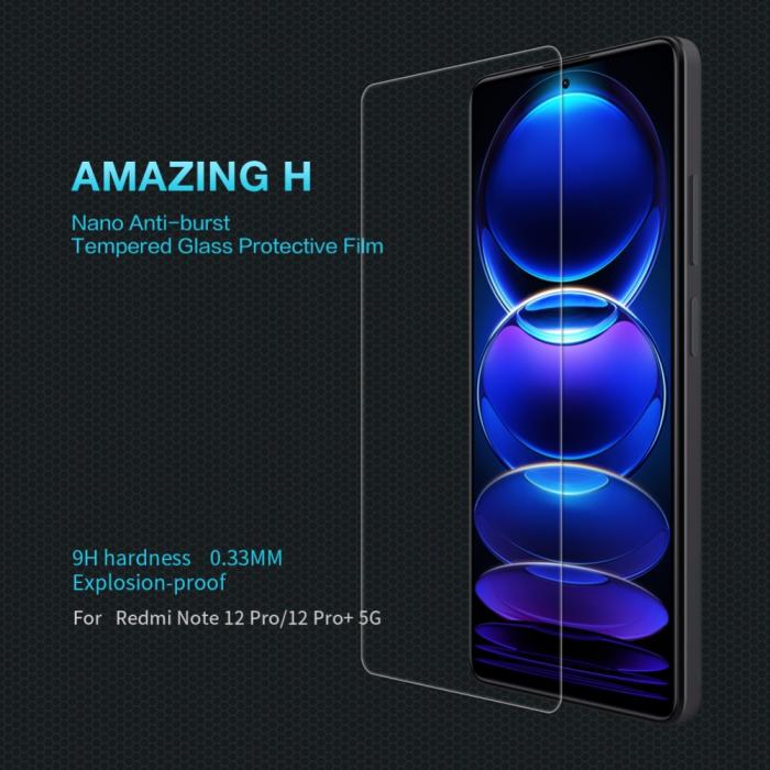 Bild 2, NILLKIN NILLKIN Xiaomi Redmi Note 12 Pro 5G Skärmskydd Heltäckande - Teknikhallen.se