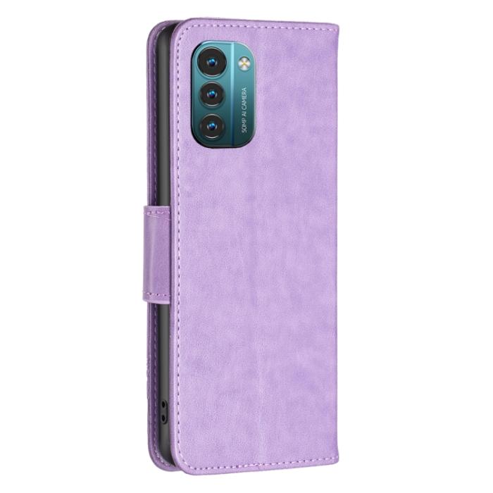 Bild 3,  Nokia G11 / G21 Fodral Tryck Butterfly Lila - Teknikhallen.se