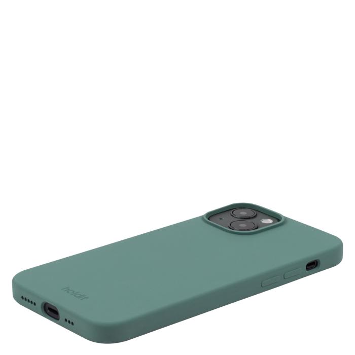Bild 3, holdit holdit iPhone 14 / 13 Skal Silikon Moss Green - Teknikhallen.se