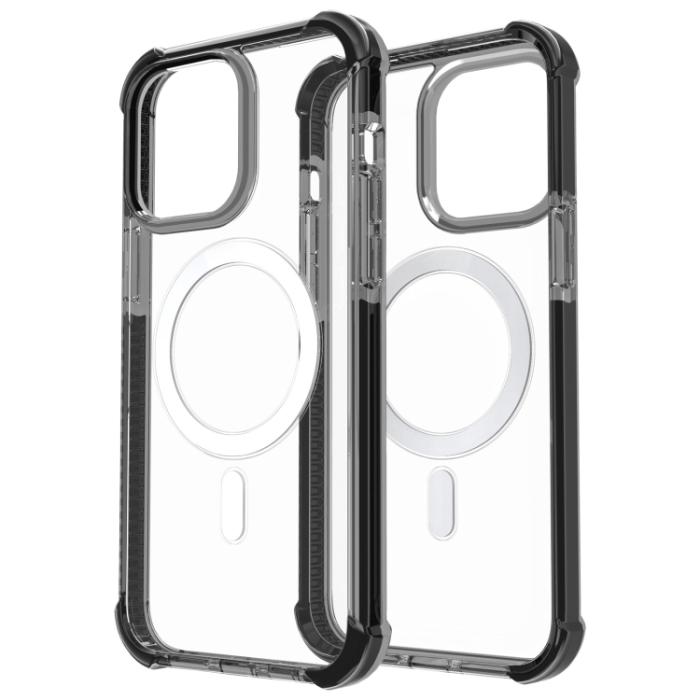 Bild 3,  iPhone 15 Pro Max Skal MagSafe Shockproof Akryl Svart - Teknikhallen.se