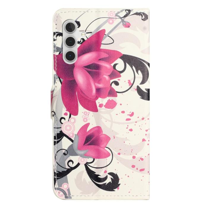 Bild 6,  Samsung Galaxy S24 FE Fodral Med Tryck Lotus Blomma - Teknikhallen.se